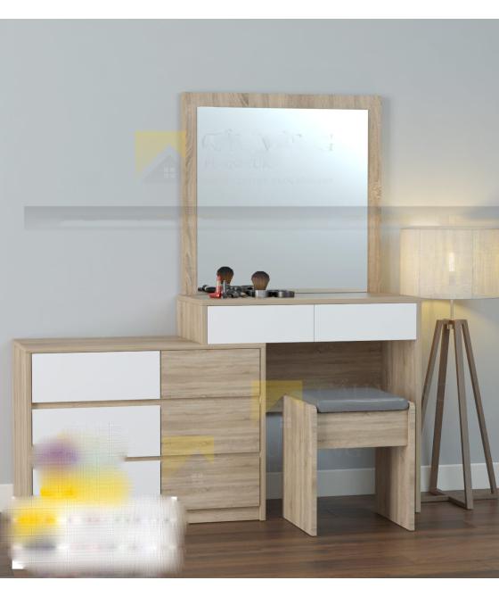 Bàn trang điểm 129b - Gỗ MDF Bàn trang điểm 129b - Gỗ MDF